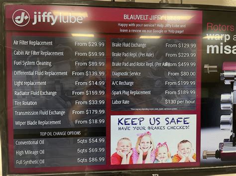 jiffy lube power steering flush|Jiffy Lube Service Price List [Complete]